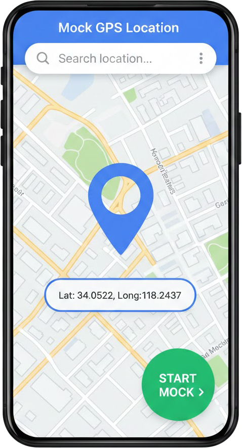 Mock Location 应用预览